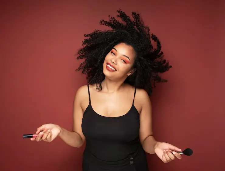 Black Hair Loose Curls